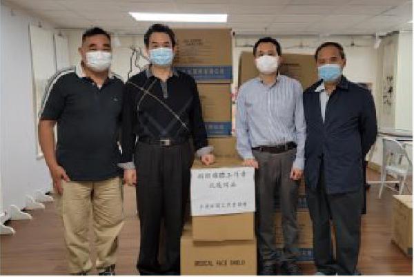 同心抗疫|新闻联向一线新闻工作者捐赠抗疫物资